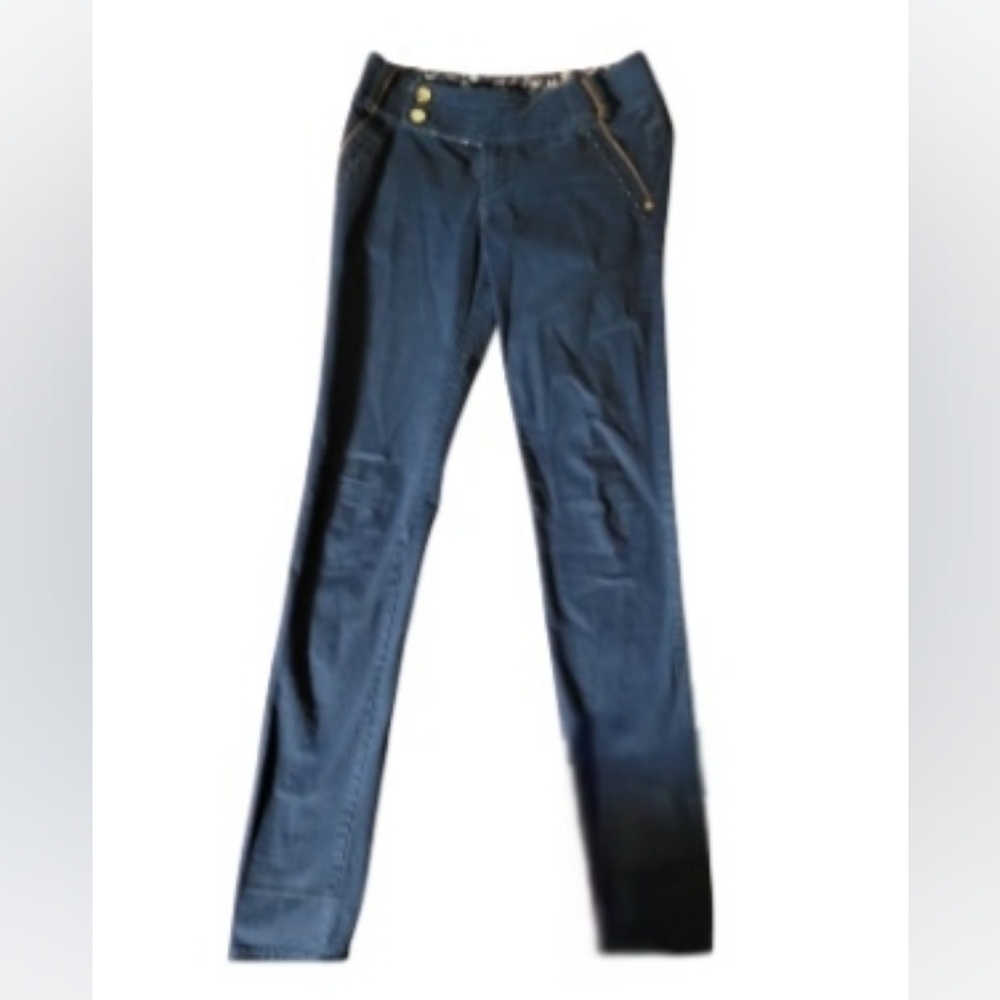 KENZO Jeans Gold And Navy Blue Size 4
